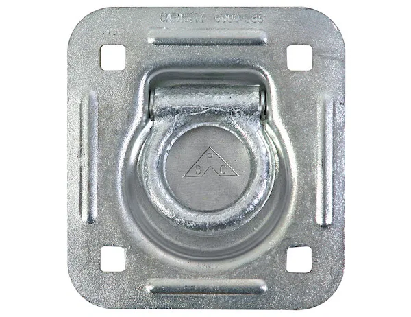 B801AK – BUYERS PROD D-Ring, Includes B801A and Steel Backing Plate 801BP